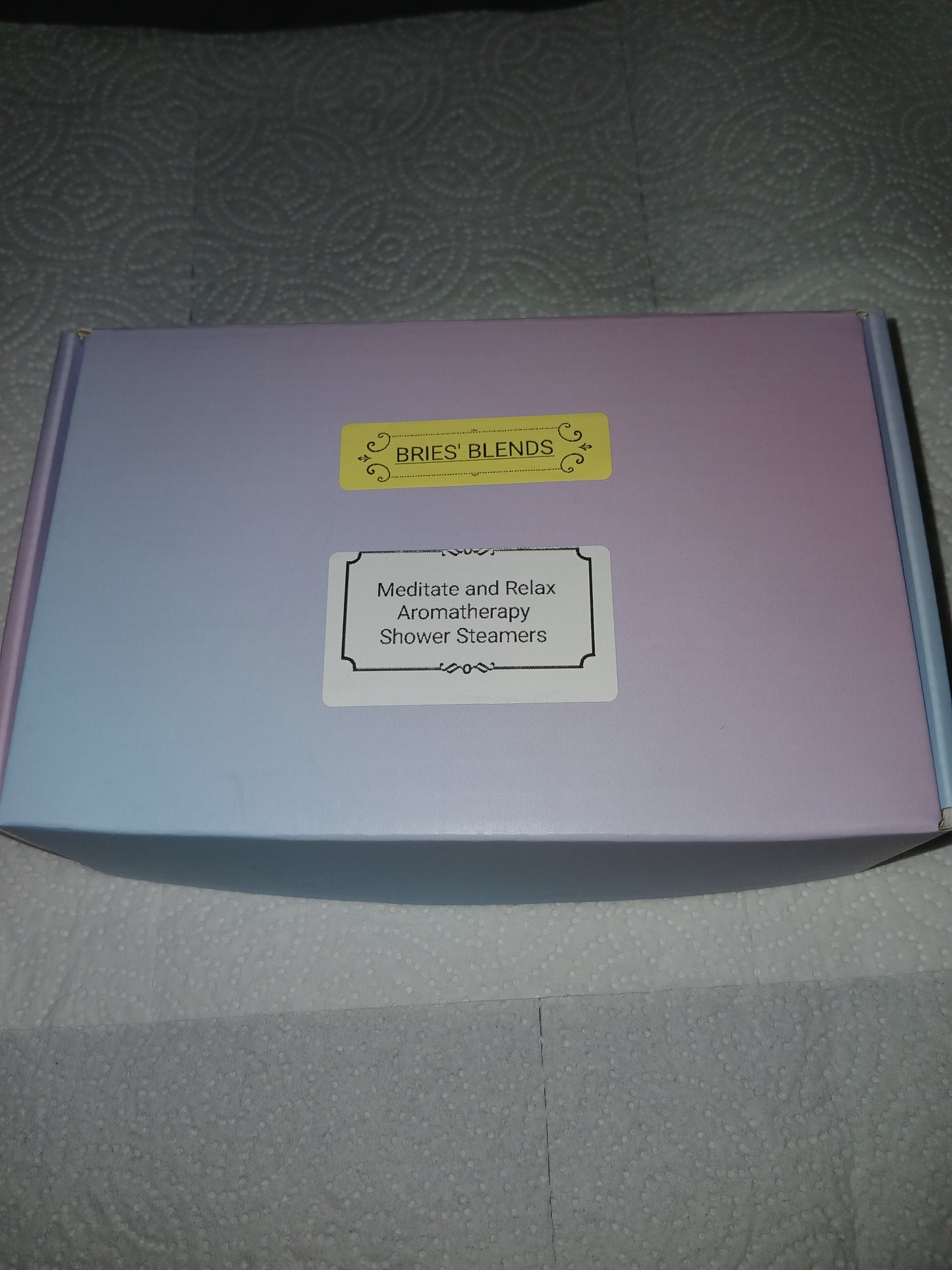Aromatherapy shower steamers