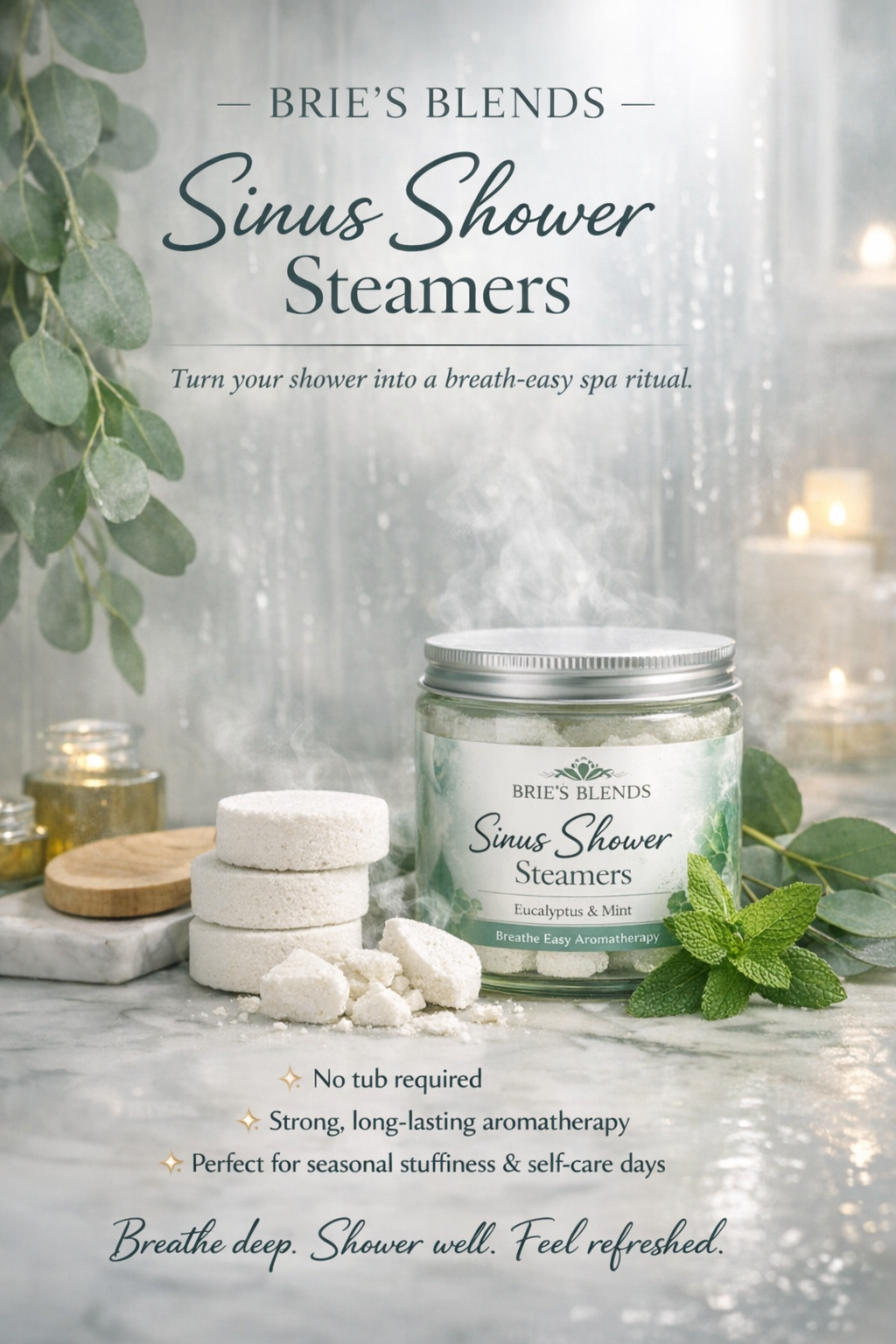 Shower steamers
